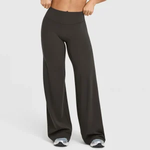 Straight Leg Yoga Pants Soft Butter Fabric Women Clothes Middle Waist Gym Pants Leggings Fitness Pilates Running Sports Trousers